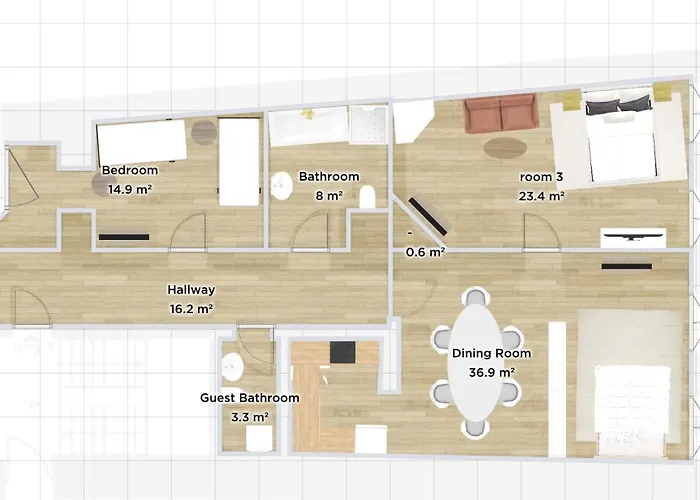 Appartamento Betterstay For 6 People I 97m2 I Netflix I Kitchen